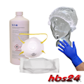 professional Hygiene + protection + disinfection article - hbs24